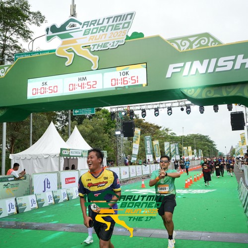 Race photo from ARUTMIN BORNEO RUN 2025