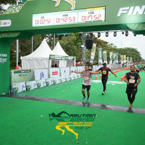Race photo from ARUTMIN BORNEO RUN 2025