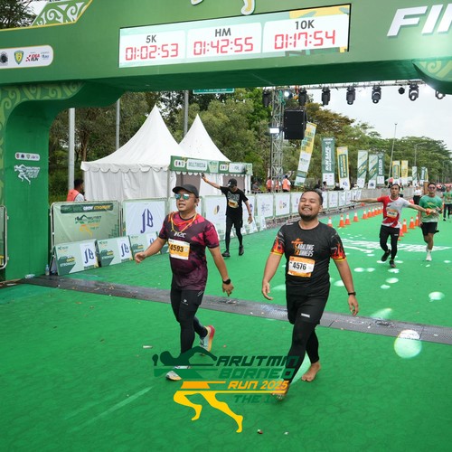 Race photo from ARUTMIN BORNEO RUN 2025