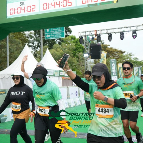 Race photo from ARUTMIN BORNEO RUN 2025