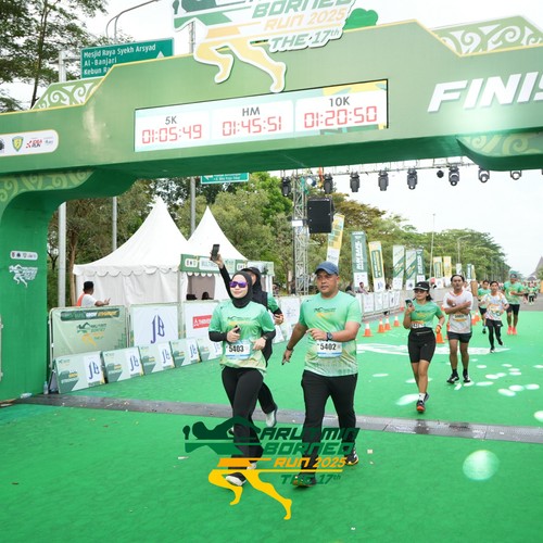 Race photo from ARUTMIN BORNEO RUN 2025