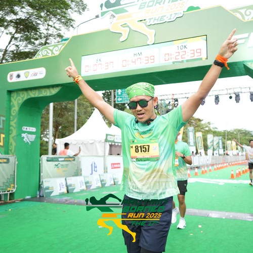 Race photo from ARUTMIN BORNEO RUN 2025
