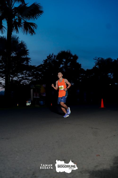 Race photo from Taman Budaya x BOGORUN 2025