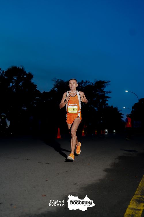 Race photo from Taman Budaya x BOGORUN 2025