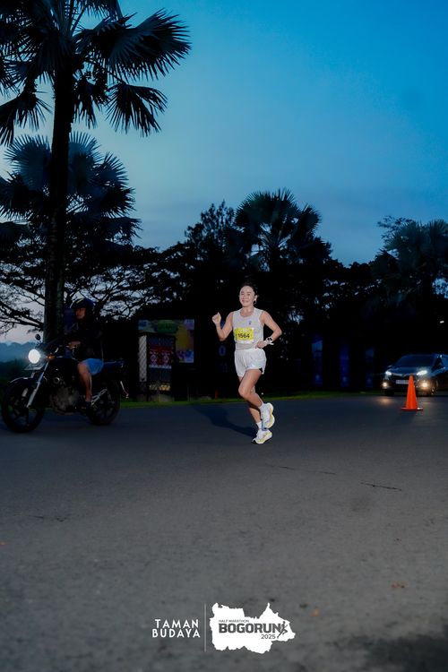 Race photo from Taman Budaya x BOGORUN 2025
