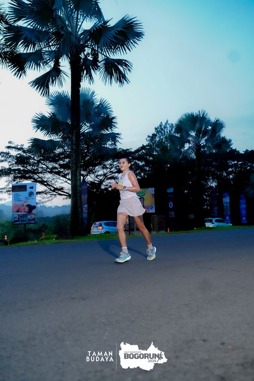 Race photo from Taman Budaya x BOGORUN 2025