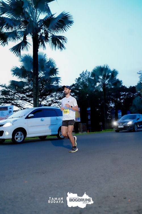 Race photo from Taman Budaya x BOGORUN 2025
