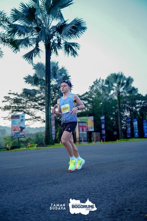 Race photo from Taman Budaya x BOGORUN 2025