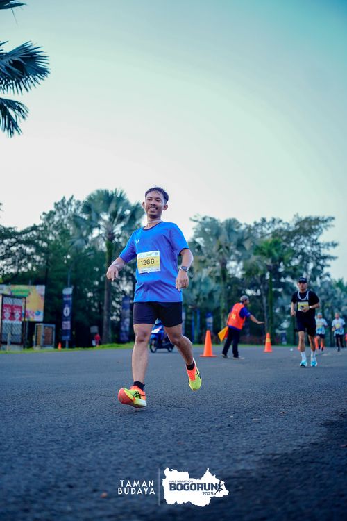 Race photo from Taman Budaya x BOGORUN 2025