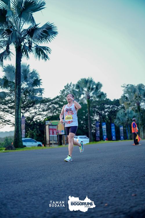 Race photo from Taman Budaya x BOGORUN 2025