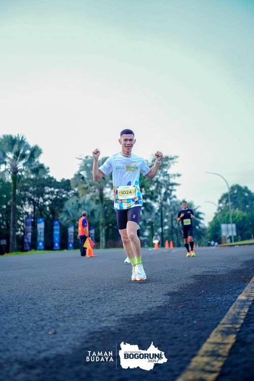 Race photo from Taman Budaya x BOGORUN 2025