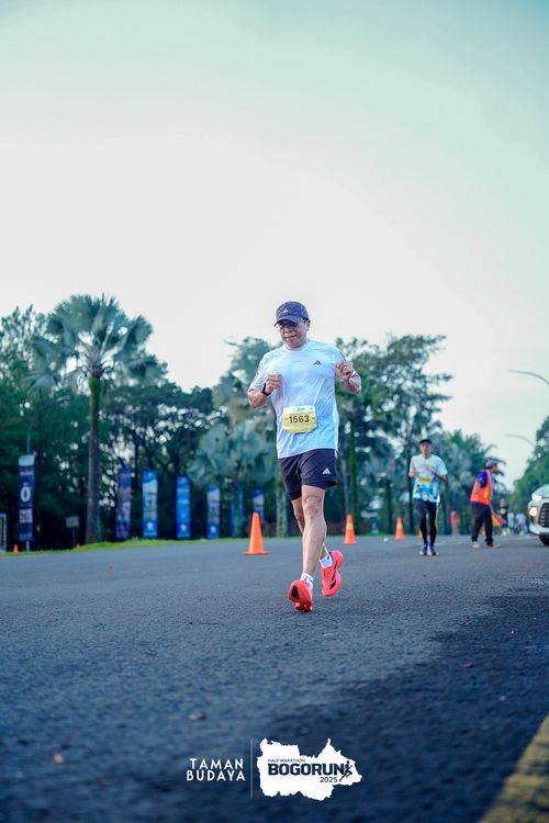 Race photo from Taman Budaya x BOGORUN 2025