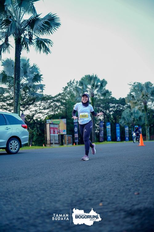 Race photo from Taman Budaya x BOGORUN 2025