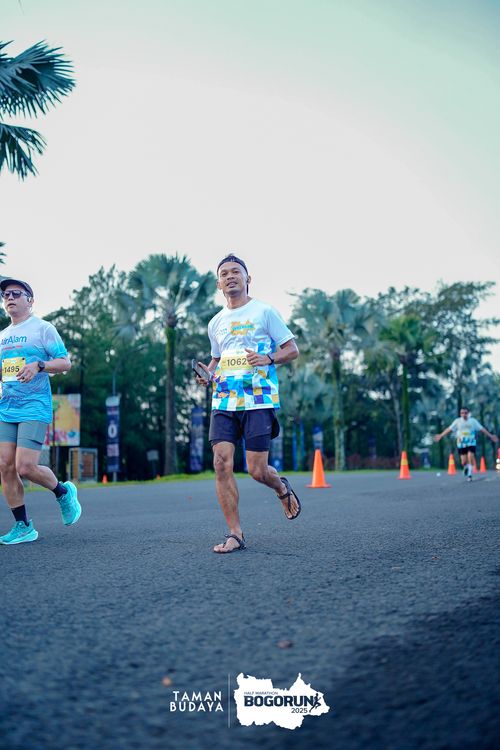 Race photo from Taman Budaya x BOGORUN 2025