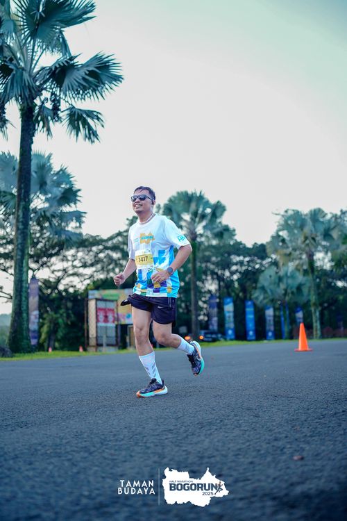 Race photo from Taman Budaya x BOGORUN 2025