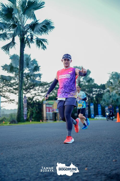 Race photo from Taman Budaya x BOGORUN 2025