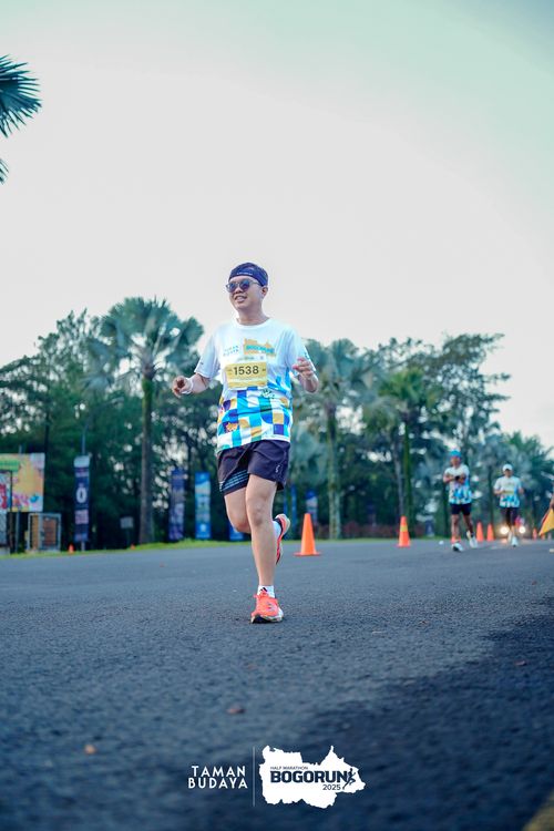 Race photo from Taman Budaya x BOGORUN 2025