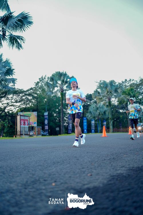 Race photo from Taman Budaya x BOGORUN 2025