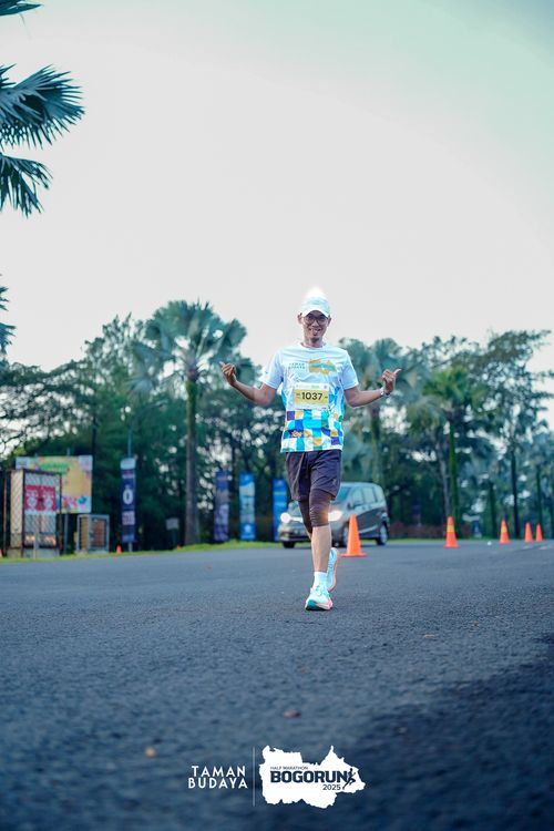 Race photo from Taman Budaya x BOGORUN 2025