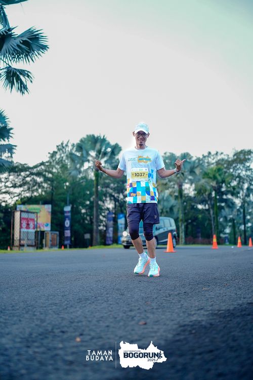 Race photo from Taman Budaya x BOGORUN 2025