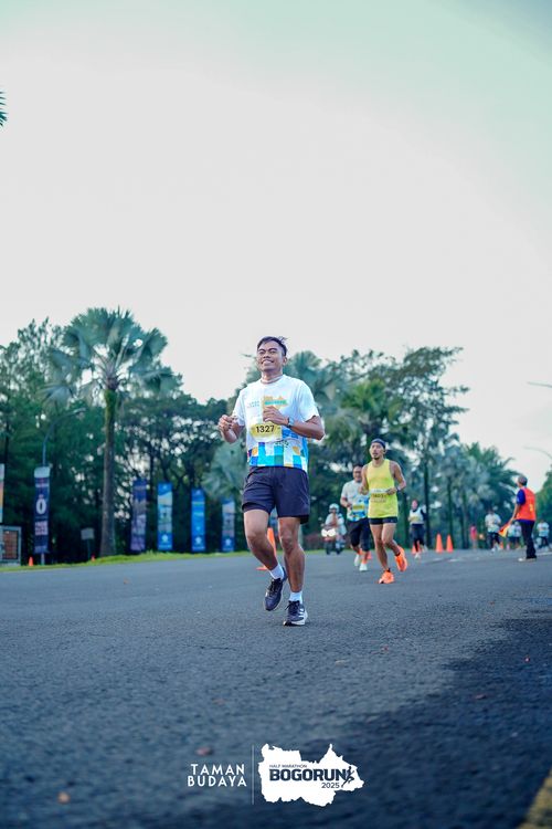 Race photo from Taman Budaya x BOGORUN 2025