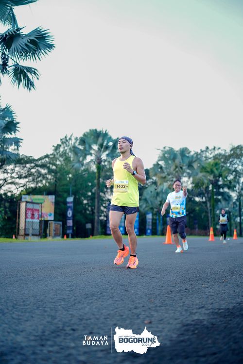 Race photo from Taman Budaya x BOGORUN 2025
