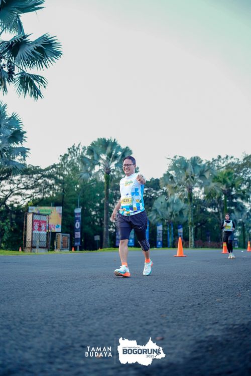 Race photo from Taman Budaya x BOGORUN 2025