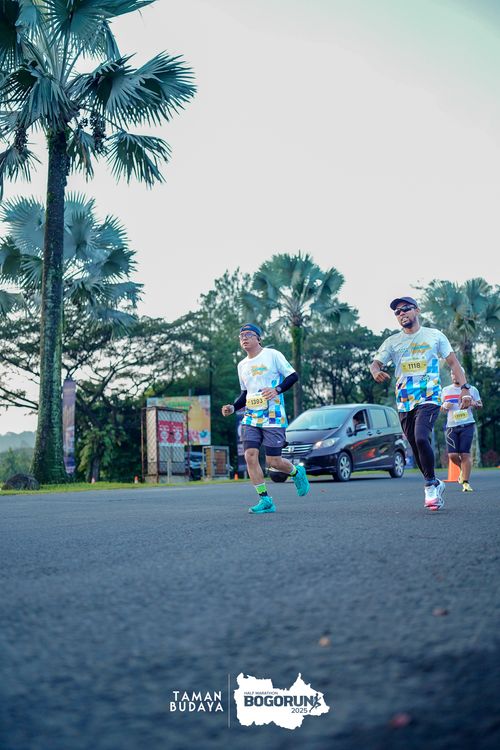 Race photo from Taman Budaya x BOGORUN 2025