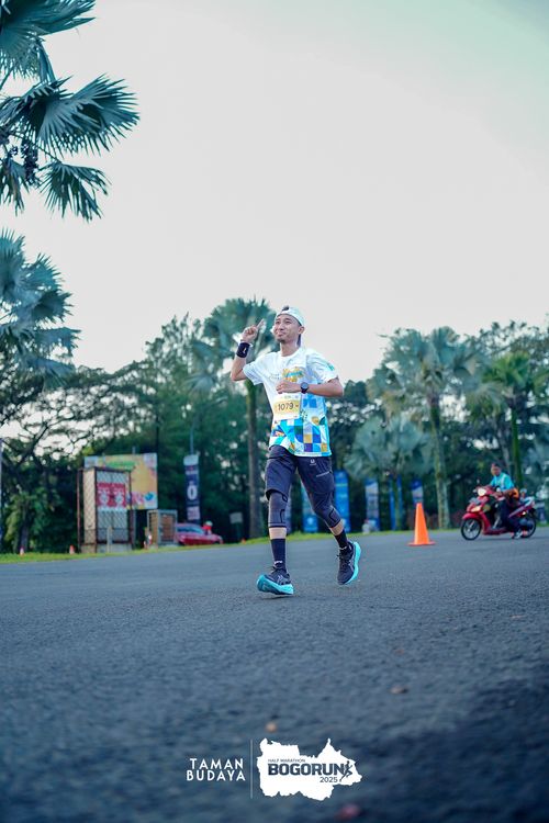 Race photo from Taman Budaya x BOGORUN 2025