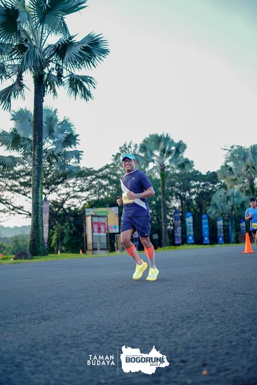 Race photo from Taman Budaya x BOGORUN 2025