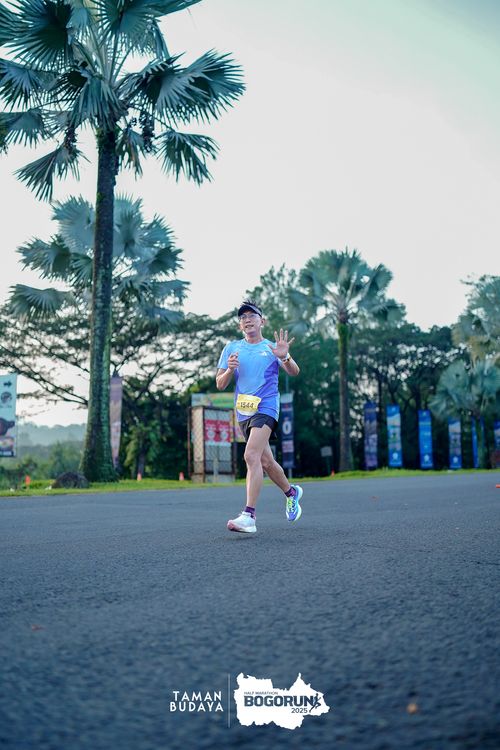 Race photo from Taman Budaya x BOGORUN 2025