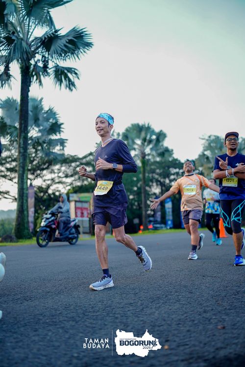 Race photo from Taman Budaya x BOGORUN 2025