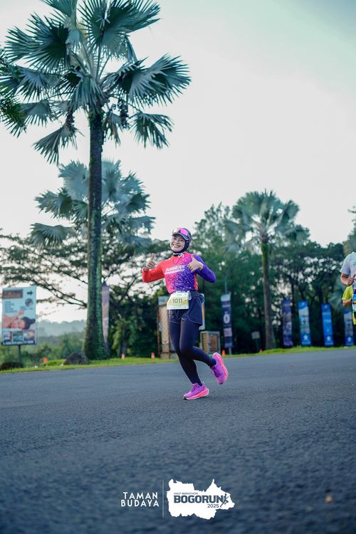 Race photo from Taman Budaya x BOGORUN 2025