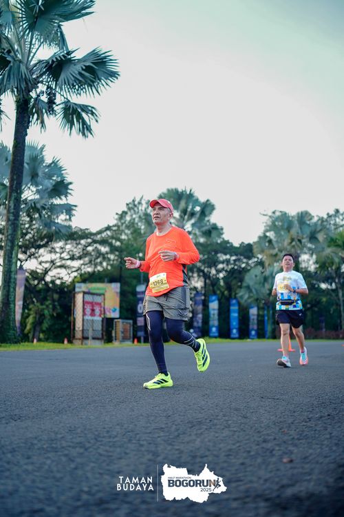 Race photo from Taman Budaya x BOGORUN 2025