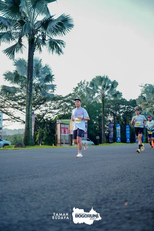 Race photo from Taman Budaya x BOGORUN 2025