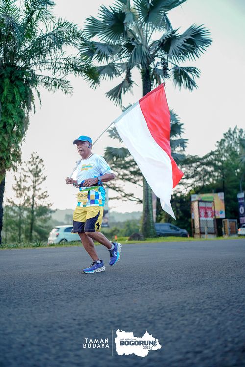 Race photo from Taman Budaya x BOGORUN 2025