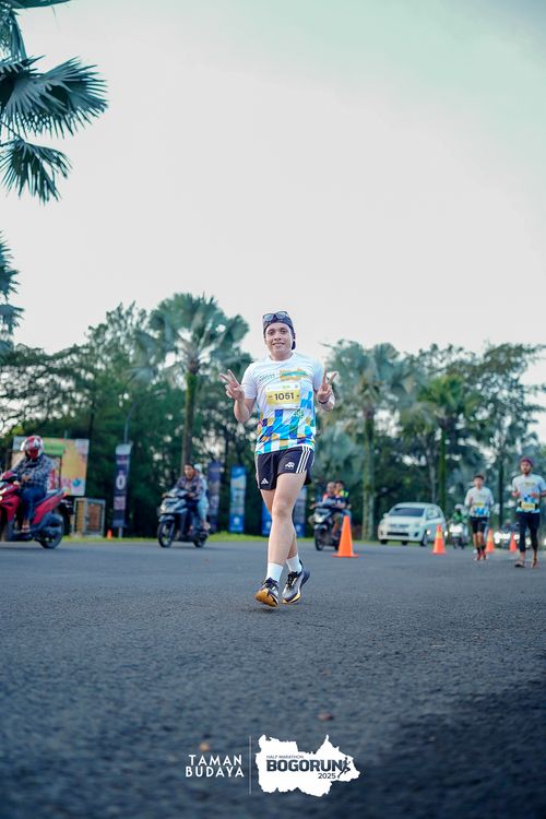 Race photo from Taman Budaya x BOGORUN 2025