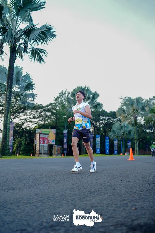 Race photo from Taman Budaya x BOGORUN 2025