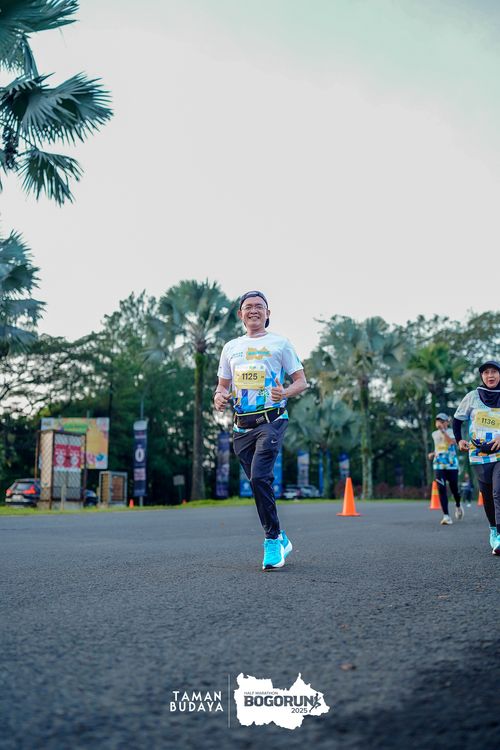 Race photo from Taman Budaya x BOGORUN 2025
