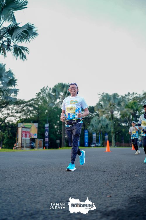 Race photo from Taman Budaya x BOGORUN 2025
