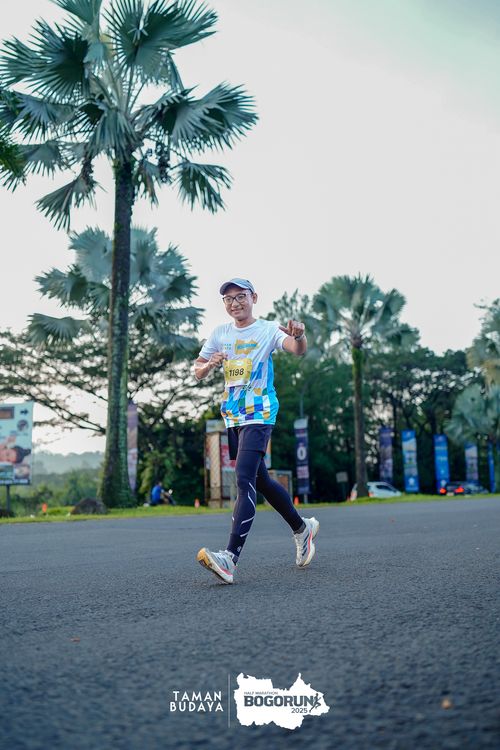 Race photo from Taman Budaya x BOGORUN 2025