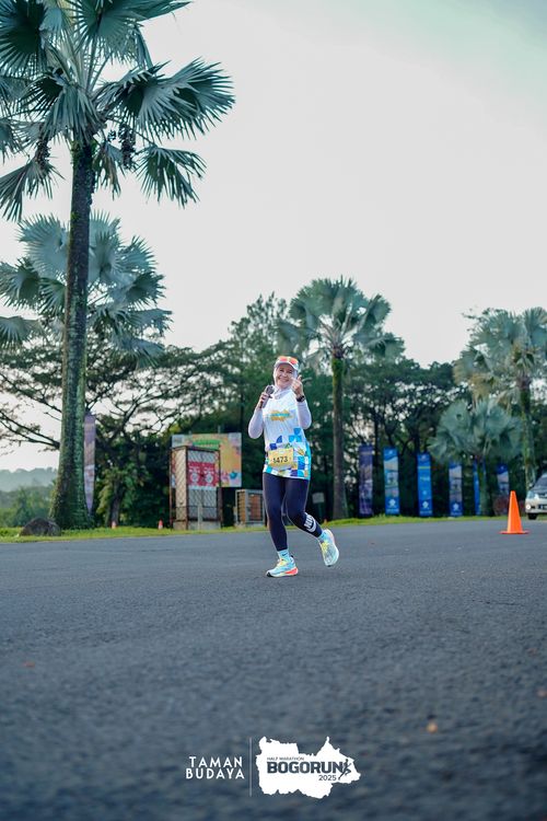 Race photo from Taman Budaya x BOGORUN 2025