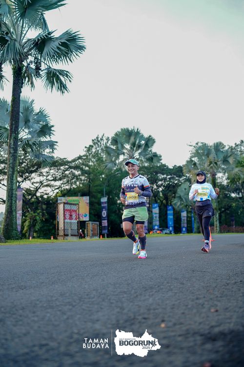 Race photo from Taman Budaya x BOGORUN 2025