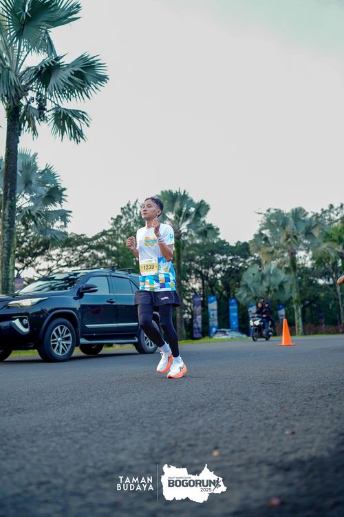 Race photo from Taman Budaya x BOGORUN 2025
