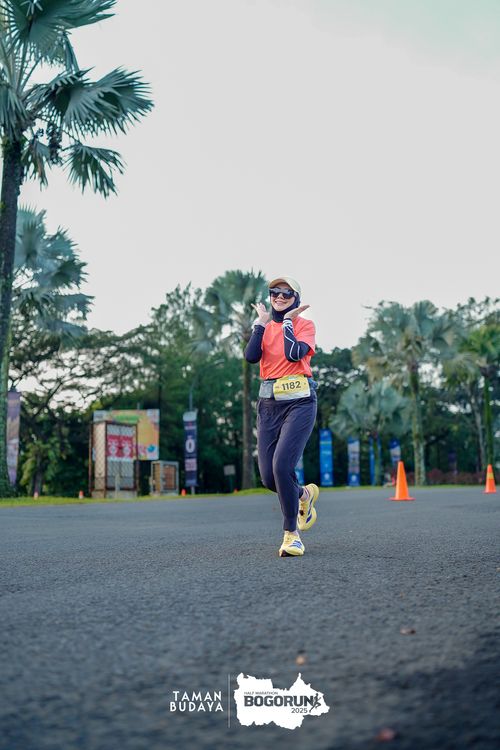 Race photo from Taman Budaya x BOGORUN 2025