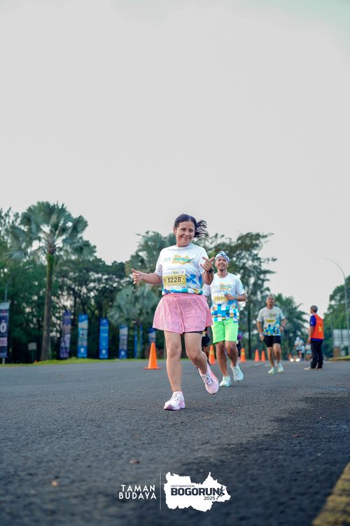 Race photo from Taman Budaya x BOGORUN 2025