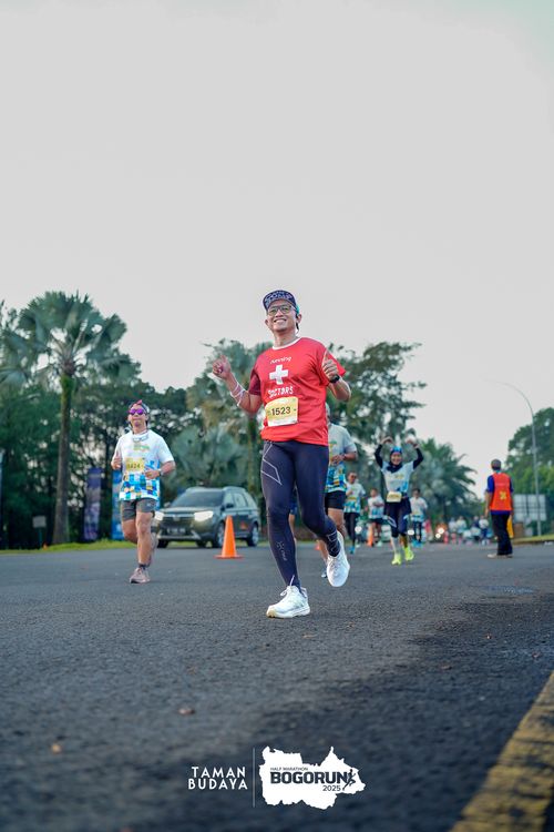 Race photo from Taman Budaya x BOGORUN 2025