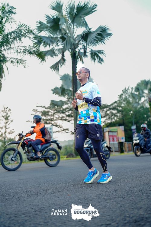 Race photo from Taman Budaya x BOGORUN 2025