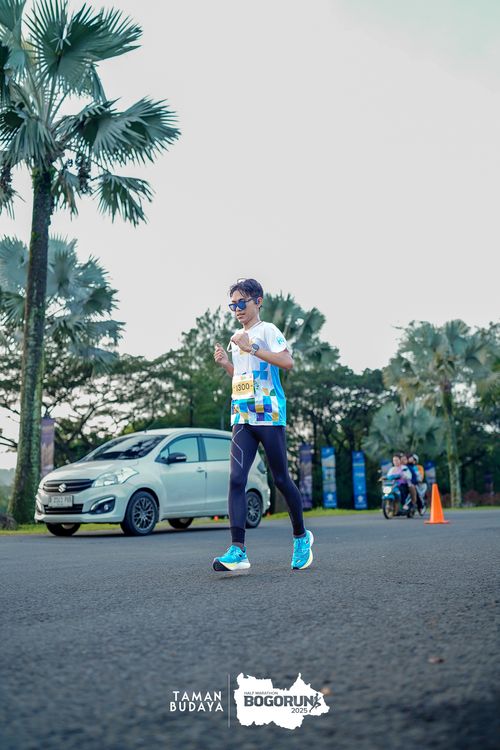 Race photo from Taman Budaya x BOGORUN 2025