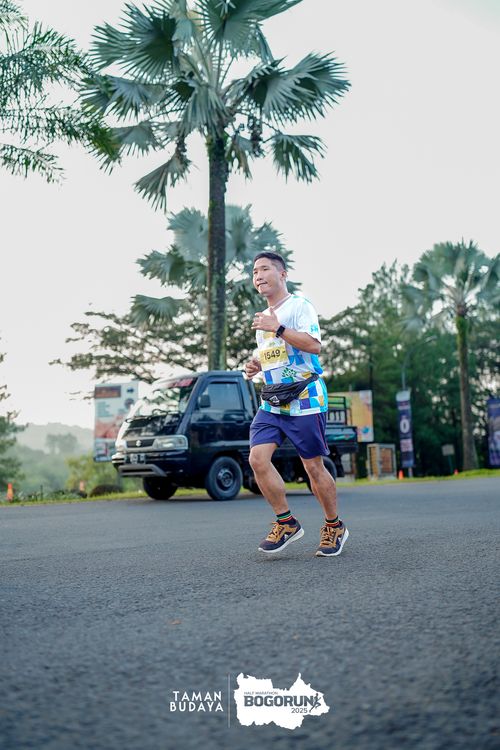 Race photo from Taman Budaya x BOGORUN 2025
